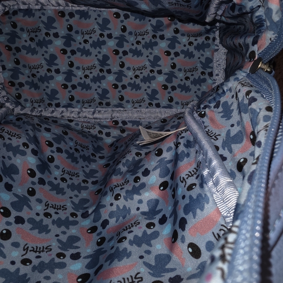 Loungefly Blue and Purple Stitch Mini Backpack - Picture 8 of 9